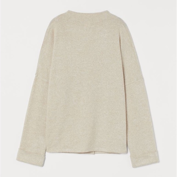Cream/beige long sleeve turtleneck from H&M - Picture 1 of 5